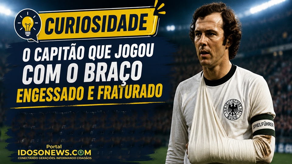 Copa do Mundo: O capitão jogou com o braço engessado e fraturado