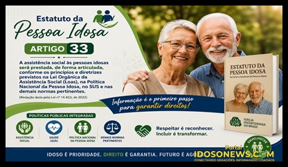 A Assistência Social como Direito da Pessoa Idosa