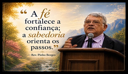 A fé fortalece a confiança