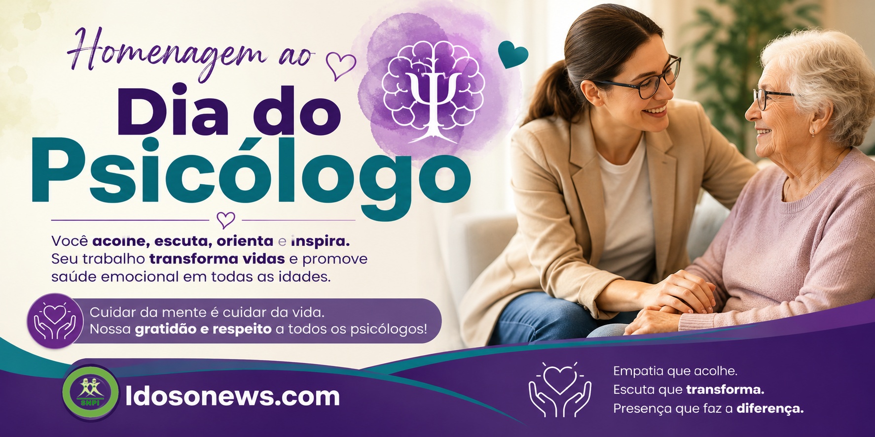 Homenagem ao Dia do Psicólogo