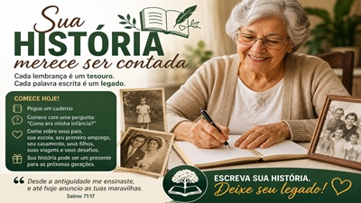 Sua História Merece Ser Contada