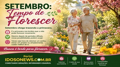Setembro tempo de florecer
