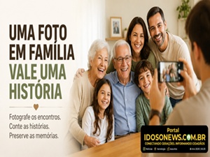 Uma foto em família vale uma história.
