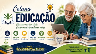 Educação não tem idade.