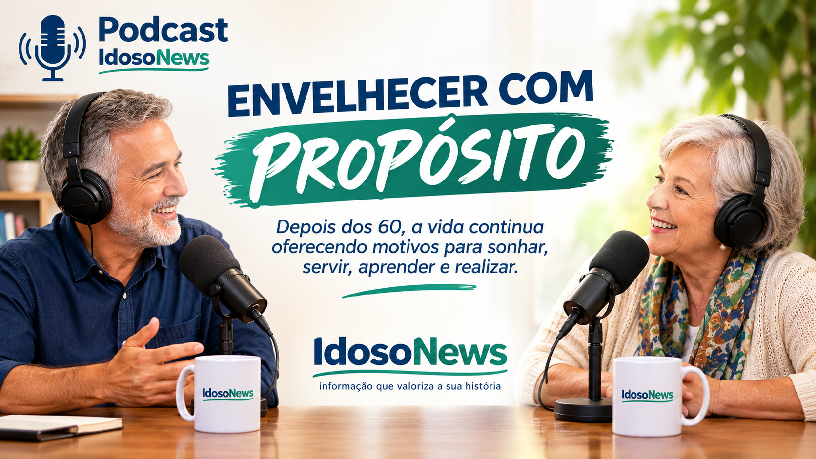 Podcast: Envelhecer com próposito