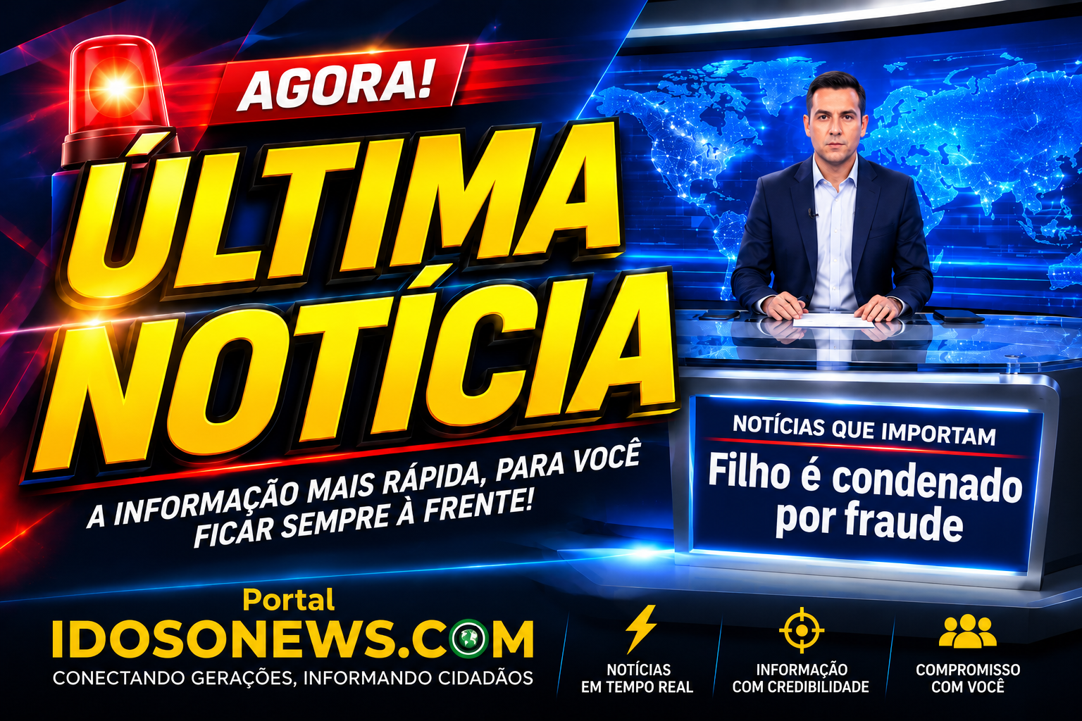 Filho é condenado por fraude