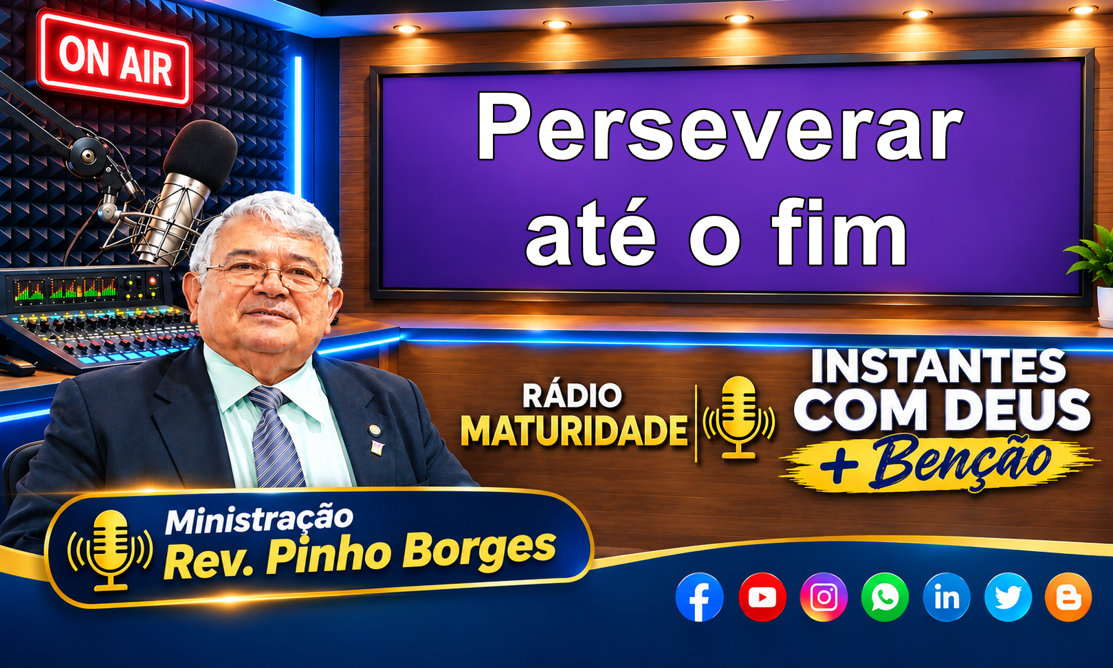 Perseverar até o fim.