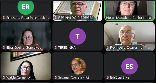 Rev. Pinho Borges ministra no SAF Ora online