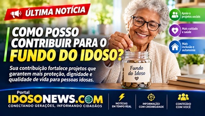 Como contribuir para o Fundo do Idoso